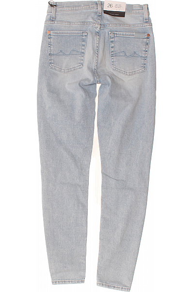 7 for all mankind Dámské džíny modré vysoký pas skinny Velikost 26 | 7 for all mankind | obrázek 2