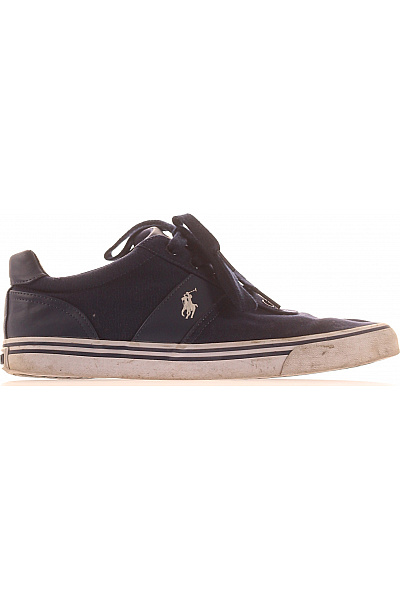 Ralph Lauren Pánské Textilní Tenisky Modré šněrovací Volnočasové Vel. 43