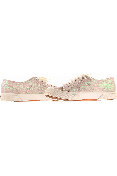 Superga růžové textilní tenisky šněrovací volnočasové Vel. 40 | Superga | obrázek 5