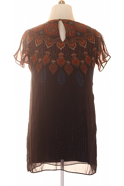 DESIGUAL Dámské šaty s krátkým rukávem boho třpytivé Vel. 44 | DESIGUAL | obrázek 3