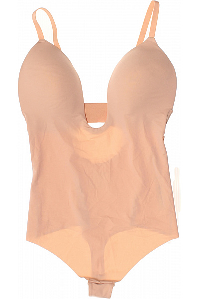 BYE BRA Dámské Body Bezešvé Hluboký Výstřih Vel. EU L