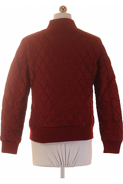 URBAN CLASSICS Dámská prošívaná bunda bomber červená se zipem | URBAN CLASSICS | obrázek 3