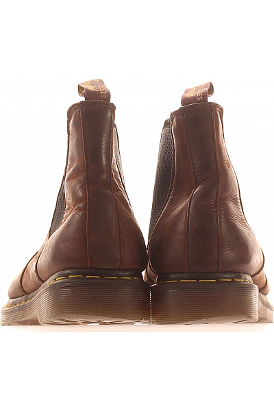 Dr.Martens Pánské kožené kotníkové boty podzimní volnočasové hnědé chelsea Velikost 45 | Dr.Martens | obrázek 4