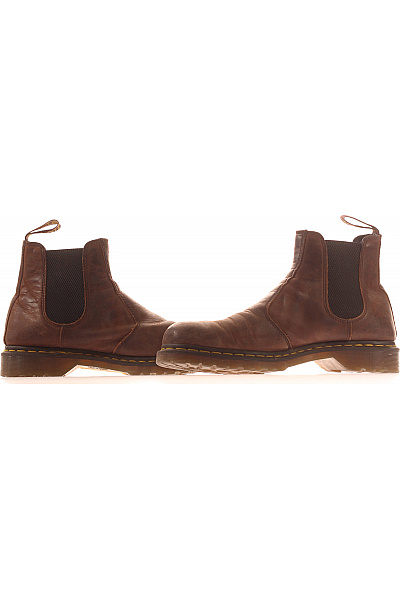 Dr.Martens Pánské kožené kotníkové boty podzimní volnočasové hnědé chelsea Velikost 45 | Dr.Martens | obrázek 5