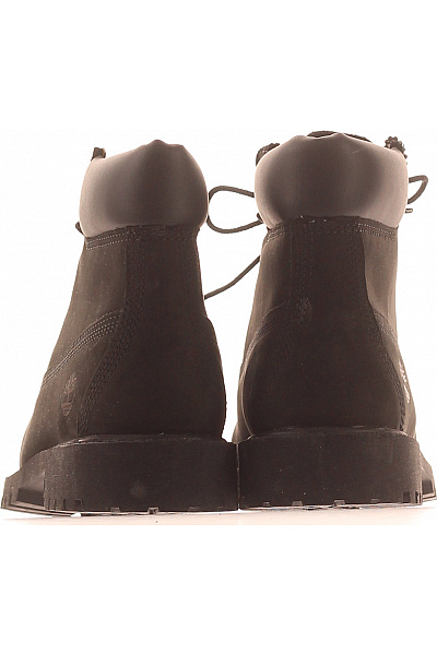Timberland Dětské kotníkové šněrovací černé semišové boty Velikost 34 | Timberland | obrázek 4