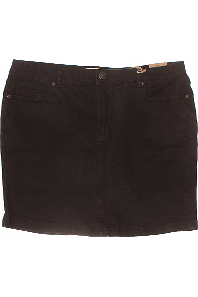 URBAN CLASSICS Dámská černá Džínová Sukně S Kapsami Mini Velikost 32