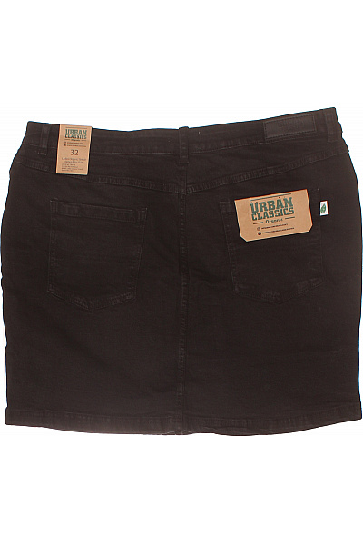 URBAN CLASSICS Dámská černá džínová sukně s kapsami mini Velikost 32 | URBAN CLASSICS | obrázek 2