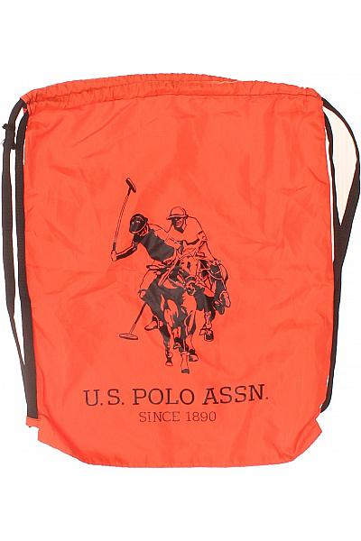 U.S.POLO ASSN. Vak S Potiskem Jezdců Na Koních Oranžový