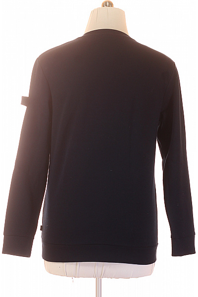 JOOP! pánská mikina s dlouhým rukávem černá jednobarevná crewneck Vel. EU L | JOOP! | obrázek 3
