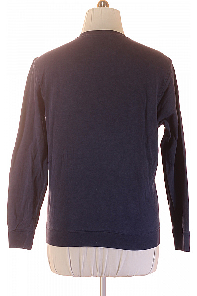 Hugo Boss pánská tmavě modrá mikina s dlouhým rukávem crewneck bez potisku Velikost M | Hugo Boss | obrázek 2