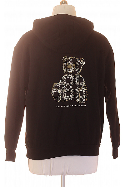 Guess černá mikina s kapucí a klokaní kapsou Velikost XS | Guess | obrázek 3