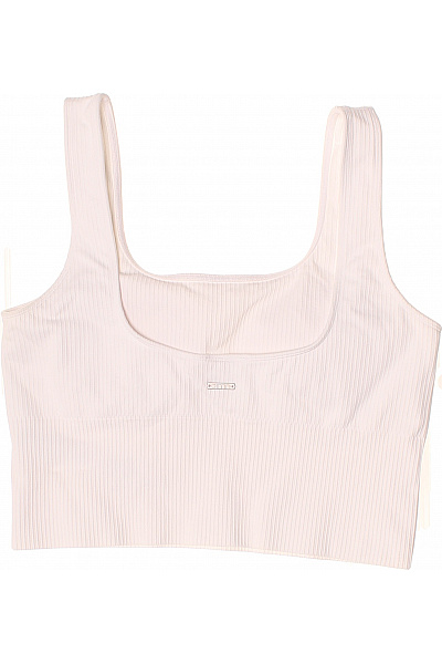 aimn Dámský crop top bezešvá podprsenka na cvičení hladká Velikost EU L | aimn | obrázek 3