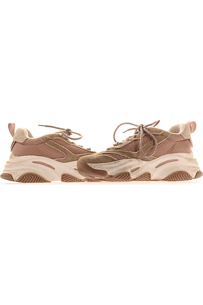 Steve Madden béžové semišové tenisky sportovní volnočasové šněrovací s vysokou podrážkou Vel. 39 | Steve Madden | obrázek 5