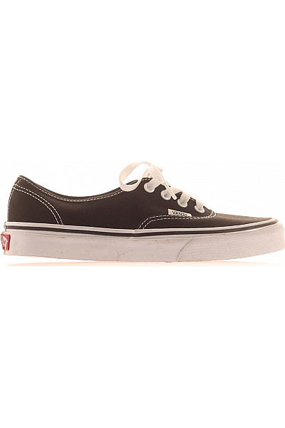 Vans Dámské Plátěné Tenisky šněrovací Volnočasové černé Vel. 36.5