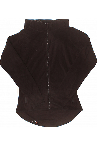 URBAN CLASSICS Dámská černá mikina s dlouhým rukávem na zip Vel. m | URBAN CLASSICS | obrázek 2
