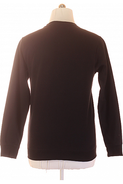 URBAN CLASSICS Pánská mikina s dlouhým rukávem černá jednobarevná přes hlavu crewneck Vel. L | URBAN CLASSICS | obrázek 2