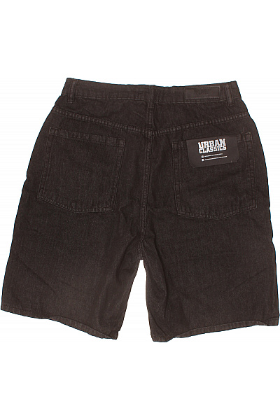 URBAN CLASSICS Pánské džínové kraťasy s kapsami volnočasové černé Vel. 31 | URBAN CLASSICS | obrázek 2
