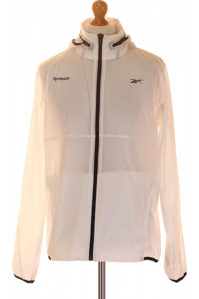 Reebok Pánská lehká běžecká bunda s kapucí a zipem Vel. XXL | Reebok | obrázek 2