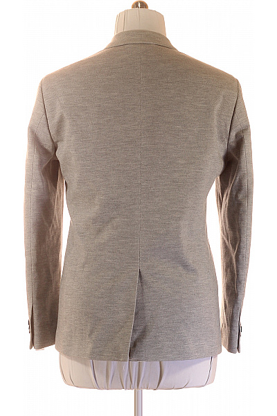 JACK & JONES Pánské sako elegantní volnočasové šedé strukturované jednořadé Vel. 52 | JACK & JONES | obrázek 3