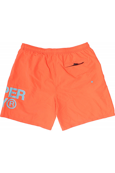 SUPERDRY pánské oranžové plavecké kraťasy s potiskem Velikost EU xl | SUPERDRY | obrázek 3