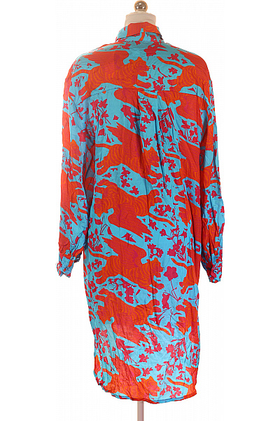 miss goodlife Dámské šaty s dlouhým rukávem květované oversized Velikost XS | miss goodlife | obrázek 2