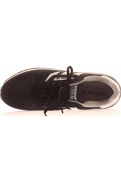 ADIDAS Pánské černé tenisky textilní sportovní Vel. 45 1/3 | ADIDAS | obrázek 2