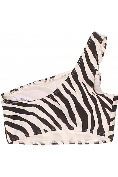 MICHAEL KORS Dámské asymetrické plavky zebra crop top Velikost EU L | MICHAEL KORS | obrázek 3