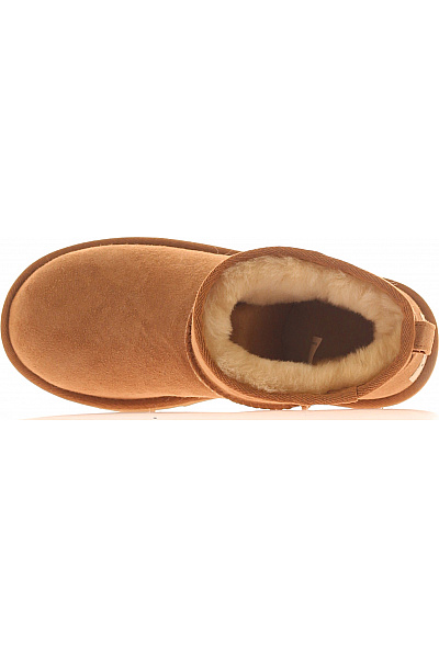 UGG Dámské hnědé kožené kotníkové válenky semišové zateplené Velikost 36 | UGG | obrázek 2