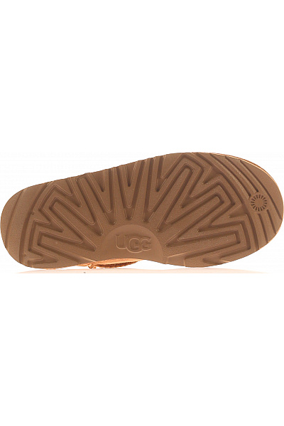 UGG Dámské hnědé kožené kotníkové válenky semišové zateplené Velikost 36 | UGG | obrázek 3