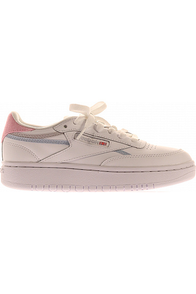 Reebok Dámské Tenisky Bílé Kožené šněrovací Volnočasové Velikost EU 36