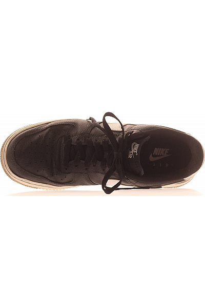 Nike Pánské černé kožené tenisky Air Force Vel. 43 | Nike | obrázek 2