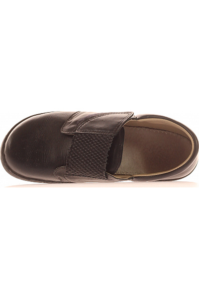 Pánské černé polobotky na suchý zip Velikost 44 | Unimoda | obrázek 2