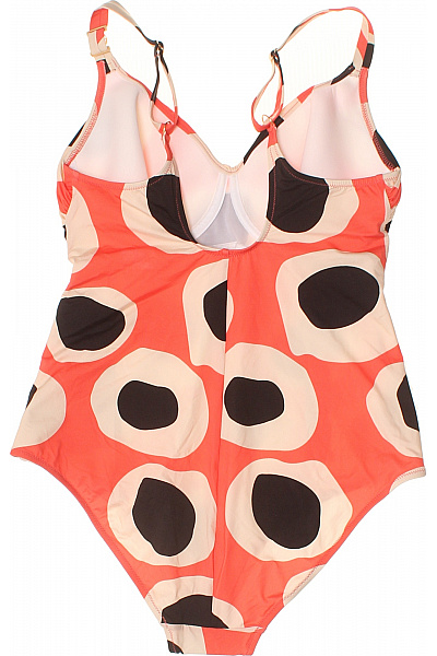 FERAUD PARIS dámské jednodílné plavky oranžové puntíkované Velikost EU 42 | FERAUD PARIS | obrázek 2