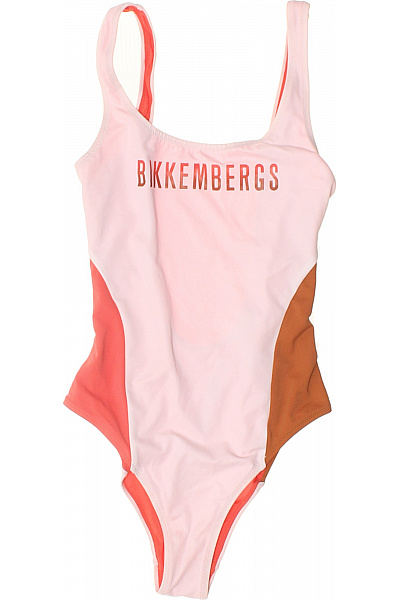 BIKKEMBERGS jednodílné plavky růžové dvoubarevné Vel. XS | BIKKEMBERGS | obrázek 2