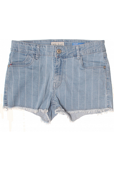 Cars Jeans Dívčí pruhované kraťasy modré Vel. 16 | Cars Jeans | obrázek 2