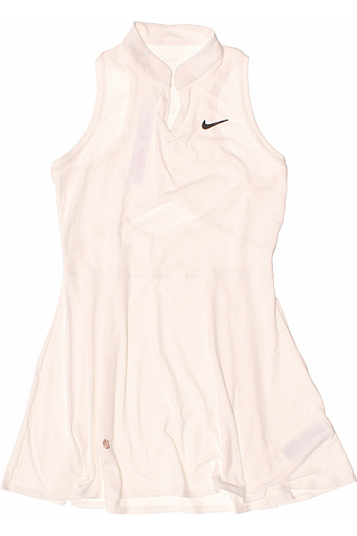 Nike Dámské šaty Bez Rukávů Sportovní Letní Bílé Vel. EU M