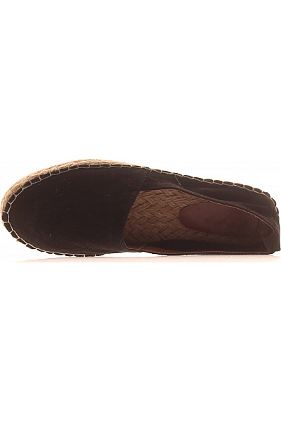dámské černé semišové espadrilky volnočasové letní nazouvací Vel. 38 | Unimoda | obrázek 2