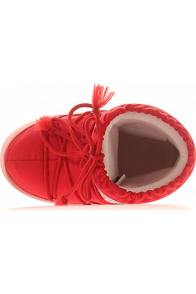 Moon Boot Dámské červené sněhule Moon Boot šněrovací zimní zateplené Velikost 36/38 | Moon Boot | obrázek 2