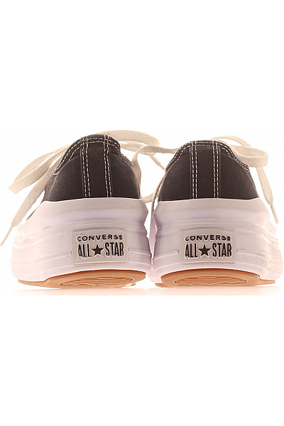 CONVERSE Dětské tenisky textilní šněrovací na platformě černé Vel. 35 | CONVERSE | obrázek 4