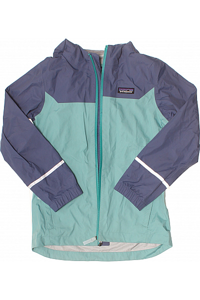 Patagonia Dívčí Bunda Modro-zelená Vel. 7/8 Let