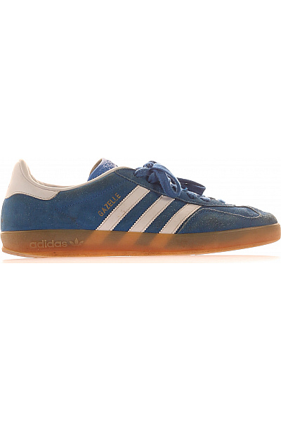 ADIDAS Modré Semišové Tenisky Gazelle šněrovací Volnočasové Vel. 44