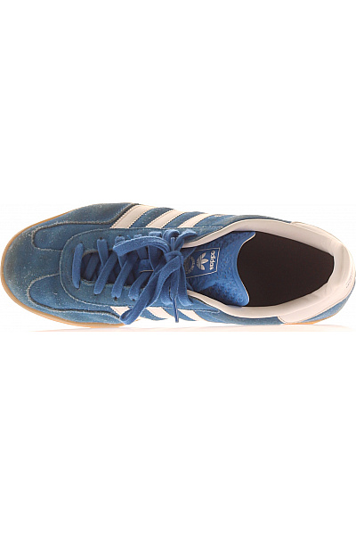 ADIDAS Modré semišové tenisky Gazelle šněrovací volnočasové Vel. 44 | ADIDAS | obrázek 2