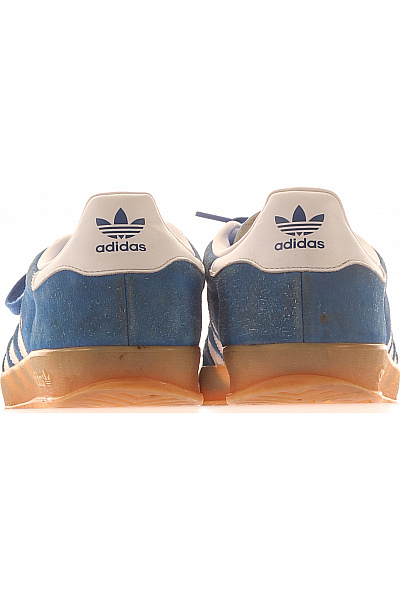 ADIDAS Modré semišové tenisky Gazelle šněrovací volnočasové Vel. 44 | ADIDAS | obrázek 4