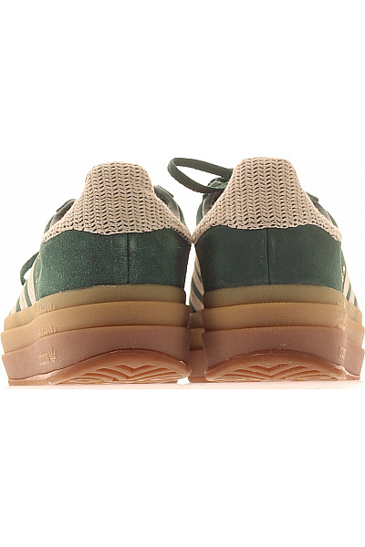 ADIDAS dámské tenisky gazelle zelené semišové šněrovací na platformě Velikost 40 | ADIDAS | obrázek 4