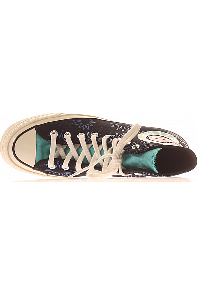 CONVERSE Černé kotníkové tenisky s potiskem Vel. 40 | CONVERSE | obrázek 2