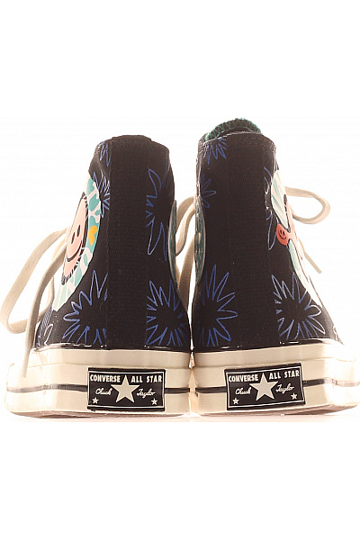 CONVERSE Černé kotníkové tenisky s potiskem Vel. 40 | CONVERSE | obrázek 4