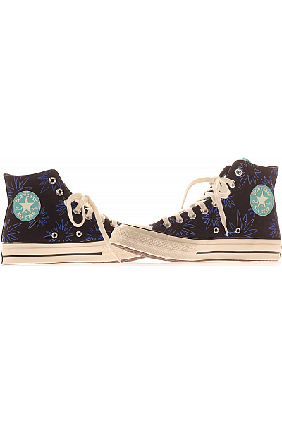 CONVERSE Černé kotníkové tenisky s potiskem Vel. 40 | CONVERSE | obrázek 5