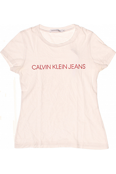 Calvin Klein Dámské tričko s krátkým rukávem a nápisem Vel. EU XS | Calvin Klein | obrázek 2