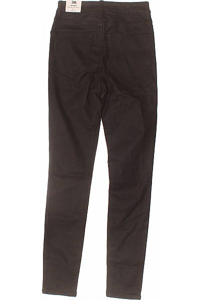 MANGO Dámské černé skinny kalhoty s vysokým pasem Vel. EU 36 | MANGO | obrázek 3