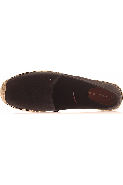 TOMMY HILFIGER dámské espadrilky plátěné nazouvací volnočasové letní černé Vel. 40 | TOMMY HILFIGER | obrázek 2